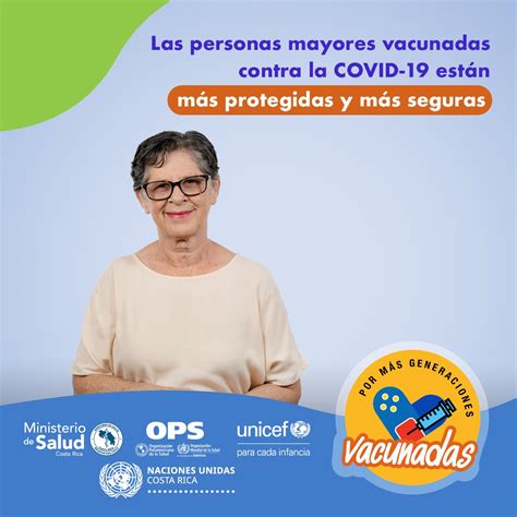 Unicef Costa Rica On Twitter Las Personas Mayores Con Todas Las Dosis