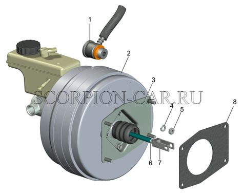 ГАЗ 3302 Усилитель вакуумный