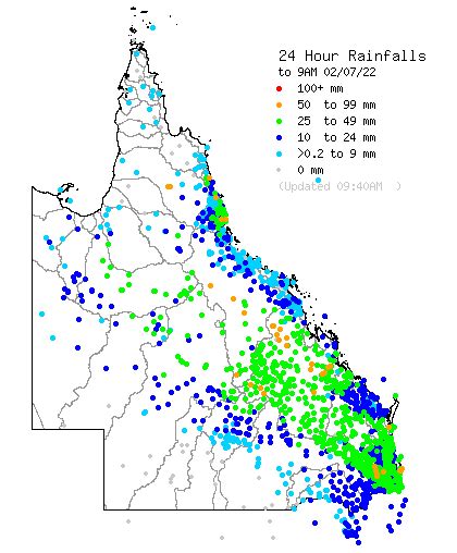 Queensland Ambulance On Twitter RT BOM Qld Significant Rainfall Was