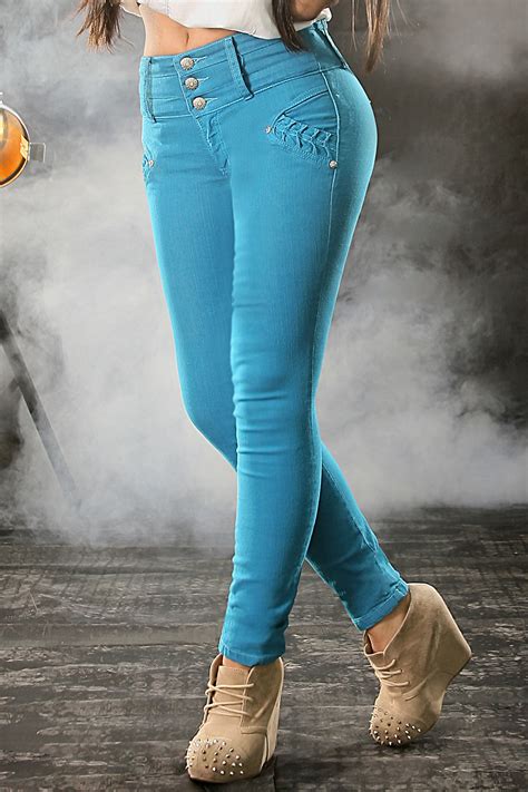 Classic Shapewear High Rise Control Skinny Jeans 13033