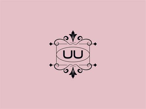 Creative Uu Logo Icon, stylish UU Luxury Letter Logo 17771376 Vector ...
