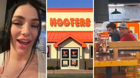 Tiktoker Goes Viral Exposing Hooters Customer Taking Photos Of