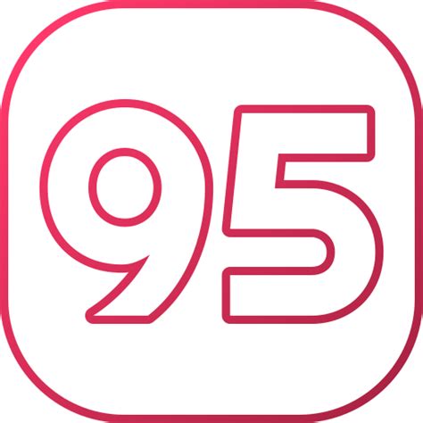 95 Generic gradient outline icon