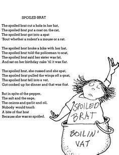 Alliteration Poems By Shel Silverstein