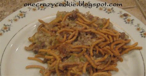 One Crazy Cookie: Chinese Hamburger Casserole