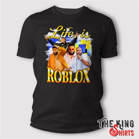 DJ Khaled Life Is Roblox T Shirt - TheKingShirts