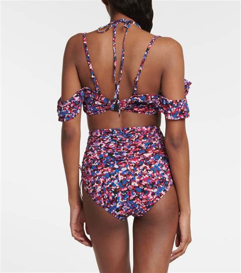 High Rise Bikini Hoschen Neralis In Multicolor Isabel Marant Mytheresa