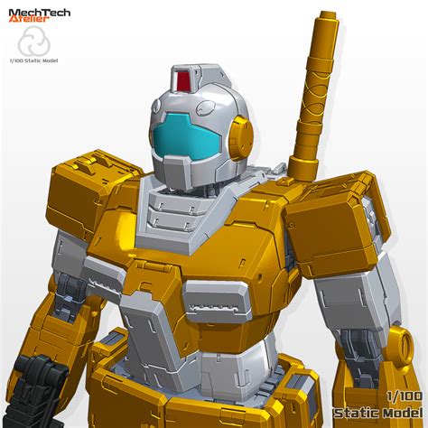 3d File Rgm 79l Gm Light Armor 🤖 ・3d Printing Template To Download・cults