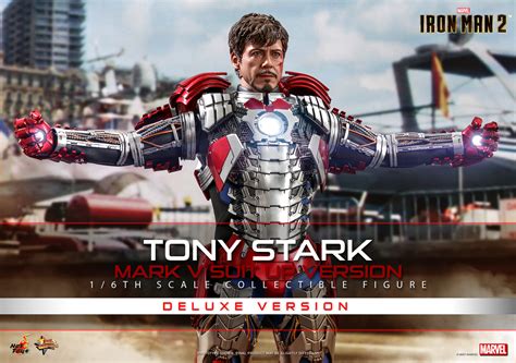 Iron Man 2 Tony Stark Mark V Suit Up Figure By Hot Toys The Toyark News
