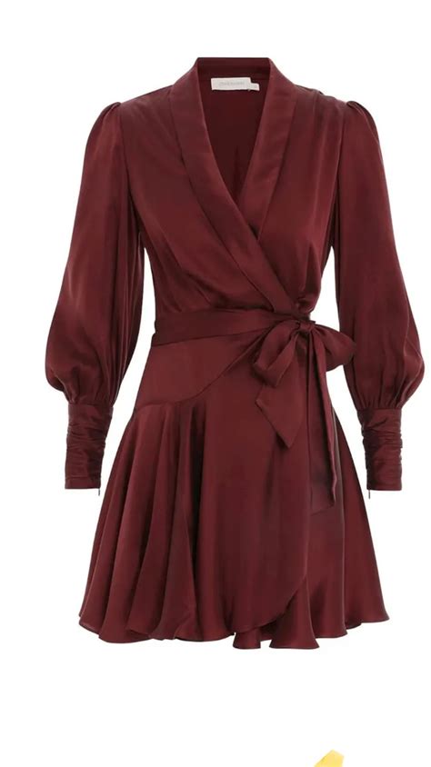 Zimmermann Silk Wrap Dress Airrobe