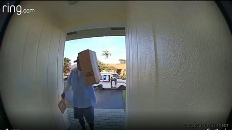 Mailman Handling Packages Without Care Caught On Tape Youtube