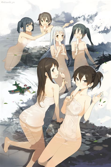 Kaga Akagi Zuikaku Shoukaku Souryuu And 3 More Kantai Collection