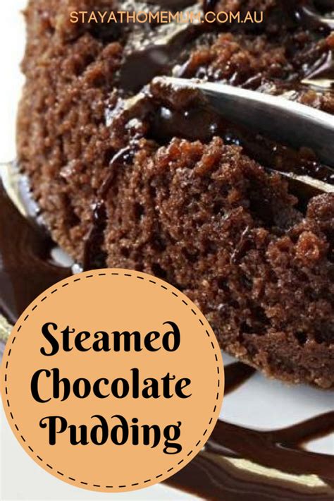 Steamed Chocolate Pudding | Stay at Home Mum