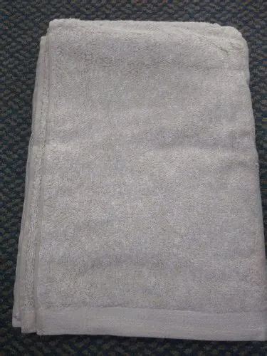 Plain White Cotton Terry Towels For Bathroom Size X Inch At Rs