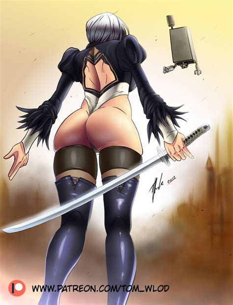 B NieR Automata By TomWlod Hentai Foundry