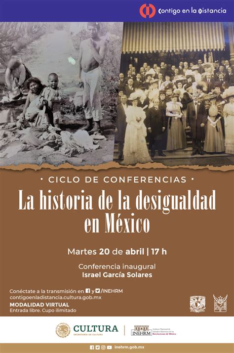 Conferencia La historia de la desigualdad en México