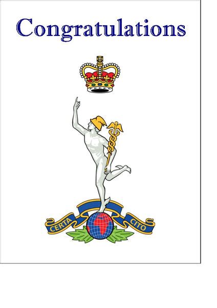 Royal Signals Edible Icing Cake Topper The Caker Online