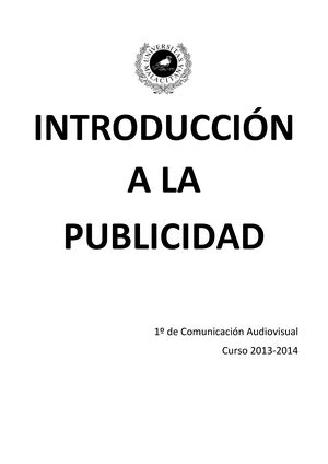 Publicidad Tema El Proceso De Creaci N Publicitaria Concepto