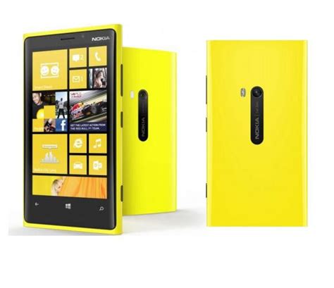 Nokia Lumia 920 32GB Yellow Unlocked Smartphone Cell Phone AT T T