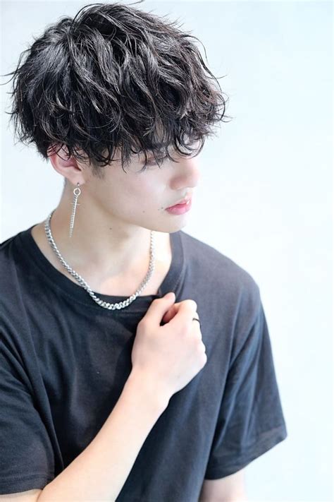 ウェーブスパイラルマッシュ｜メンズ・髪型 Lipps Hair 渋谷｜mens Hairstyle メンズ ヘアスタイル メンズ