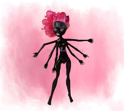 Rosana High Quality Imitation Demon Monster Doll Naked Body For Monster High Dolls Diy