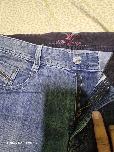 Lv Jeans Mens Fashion Bottoms Jeans On Carousell