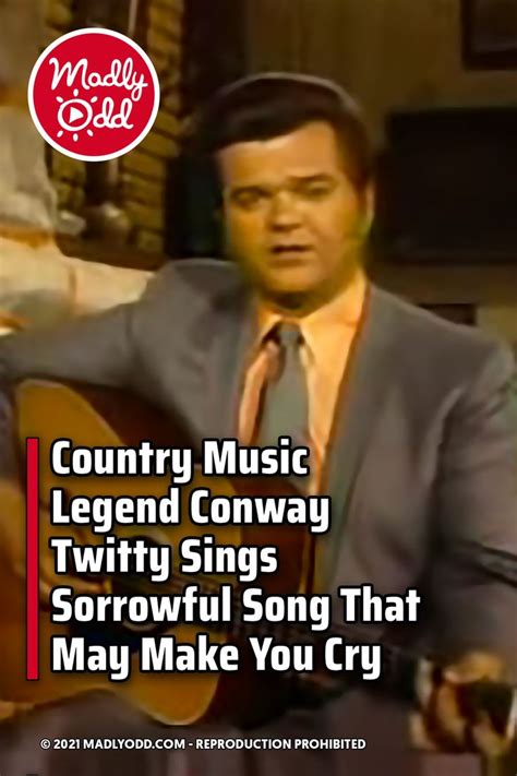 Conway Twitty Performing "Hello Darlin'" on Live Television