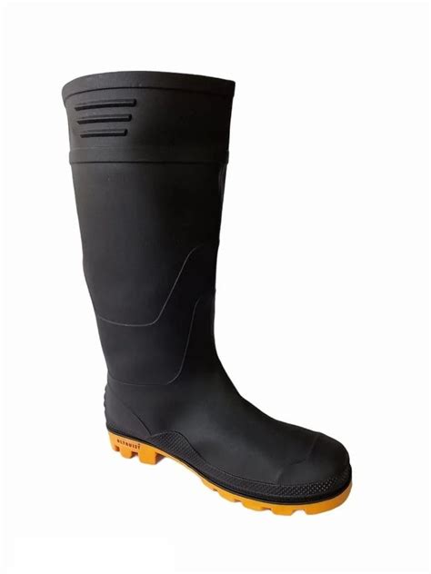 Leather Black Industrial Safety Gumboots At Rs 350 Pair In Bengaluru