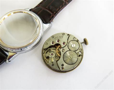 Antiques Atlas Gents Record Wrist Watch Circa 1940 As170a6890