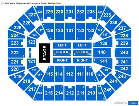 Charleston Coliseum and Convention Center Seating Chart - RateYourSeats.com