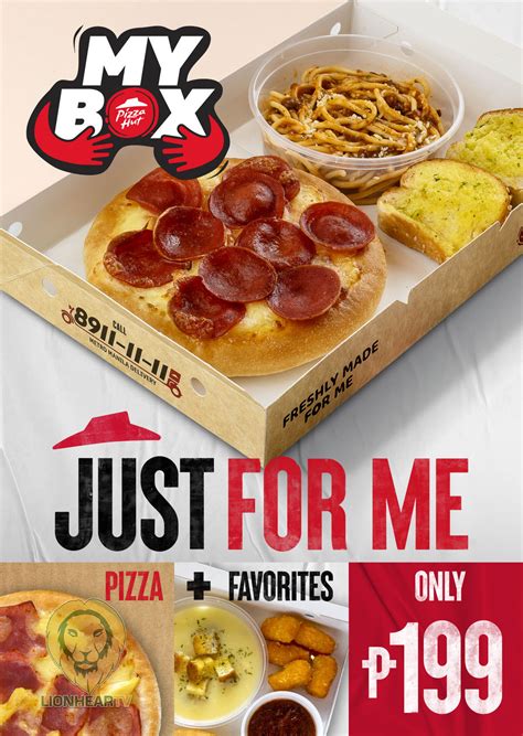 Its A Pizza Party For One With Pizza Huts All New My Box Combo Meals