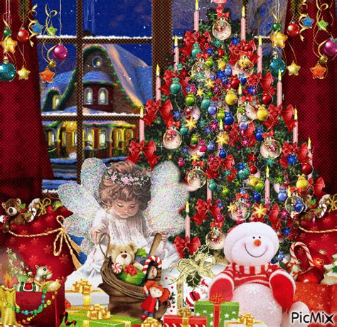 Рождественские подарки - Free animated GIF - PicMix