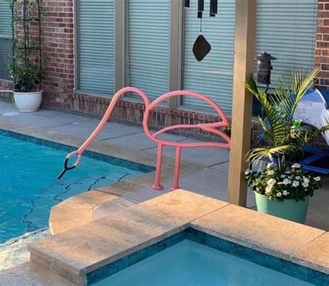 Pool Rails Flamingo Pool Handrails Ping Pong Table Swimming Pools