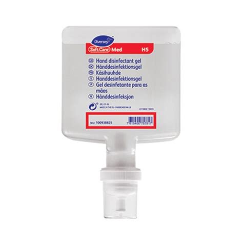 Soft Care Med H5 Hand Disinfectant Gel 1 3ltr 1 3ltr 1 X 4