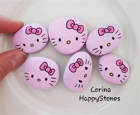 Stone Art Painting Pebble Painting Pebble Art Painting Crafts