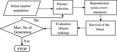 Scheme For The Multi Objective Evolutionary Algorithm Used In The