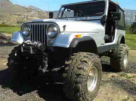 Sell Used Clean 1984 Cj7 Jeep Lifted 35s Amc 360 V8 4x4 4 Speed Dana