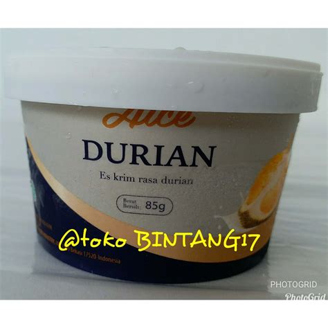 Jual Es Krim Aice Durian Cup Indonesiashopee Indonesia