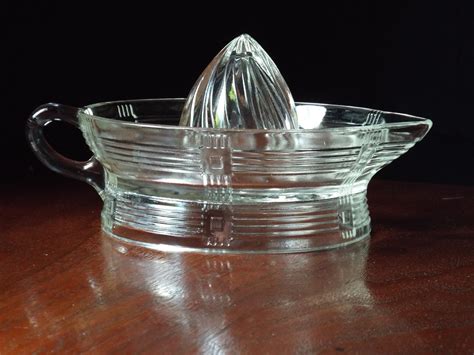 Vintage Federal Glass Juicer Citrus Juicer Citrus Reamer Etsy