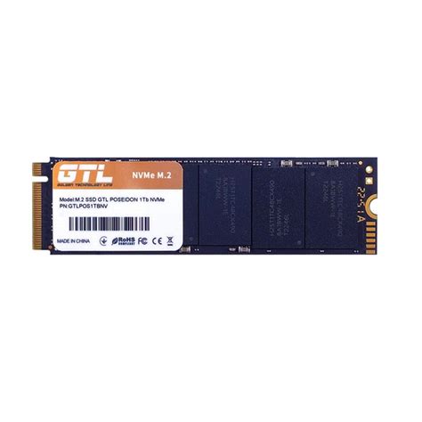 Твердотельный накопитель M.2 1Tb GTL Poseidon, PCI-E 3.0 x4, 3D TLC ...