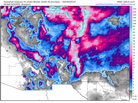 Snow Accumulation Map Arizona - Snow