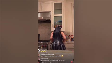 Cardi B Twerking Live Youtube