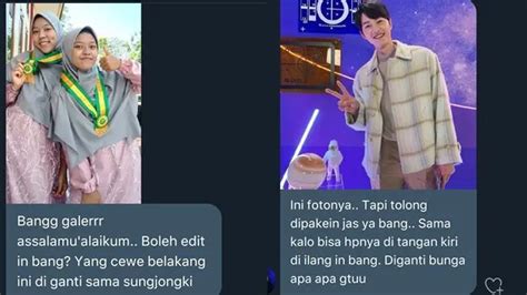 Editan Foto Bareng Artis Korea Ini Kocak Halu Banget Hot Liputan