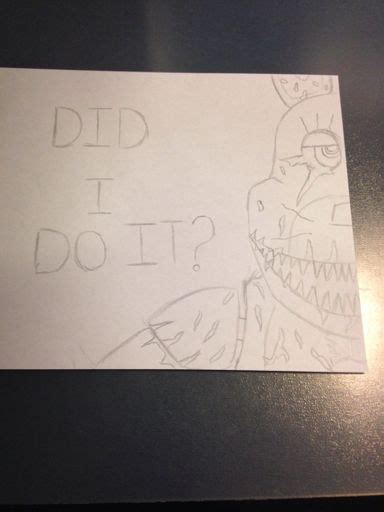 Nightmare Soring Bonnie Sketch Five Nights At Freddys Amino