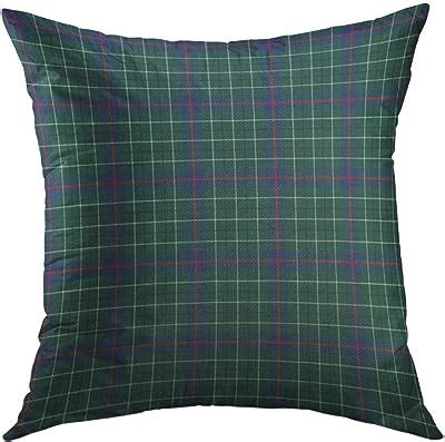 Amazon Mugod Decorative Throw Pillow Cover For Couch Sofa Tartan