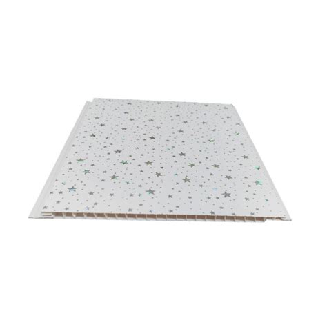 Hot Stamping Interior Wall Decorative PVC Star Roof Panel Ceiling D Design Hot Stamping PVC