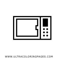 Microwave Coloring Page Ultra Coloring Pages The Best Porn Website