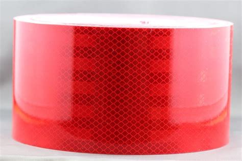 3M Red 983 72 Diamond Grade Class 1 Reflective Tape Mine SignsMine