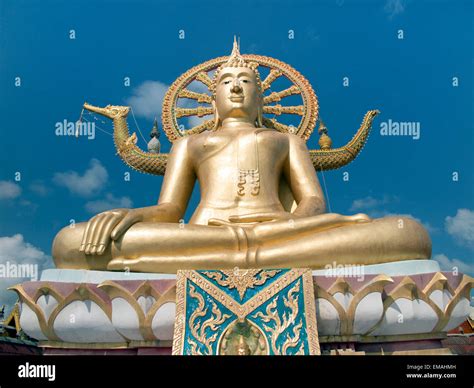 Thailand Koh Samui Golden Big Buddha Hi Res Stock Photography And