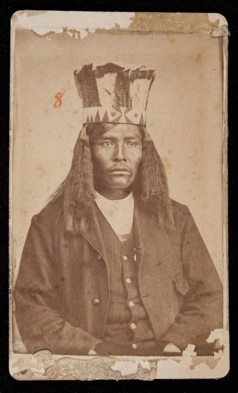 Unidentified Native American Man Unknown Gilcrease Museum